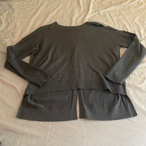 Athleta sweater, charcoal, size small